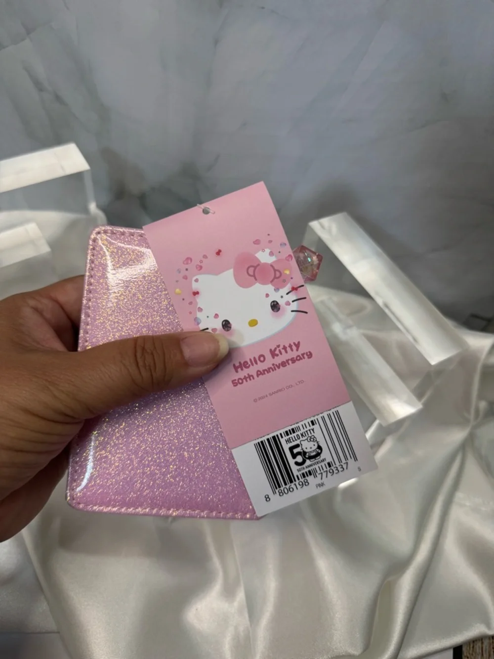 NWT Hello Kitty 50th Anniversary Limited Edition Wallet Winghouse - from Korea